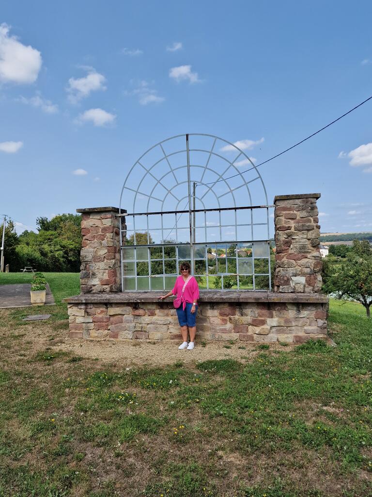 Leidingen Fenster Touristenattraktion